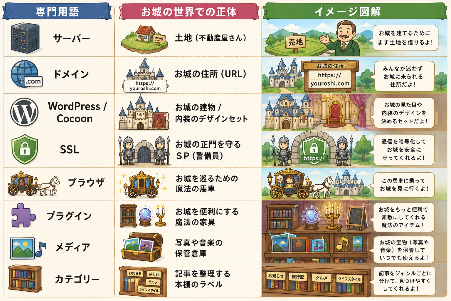 お城図解