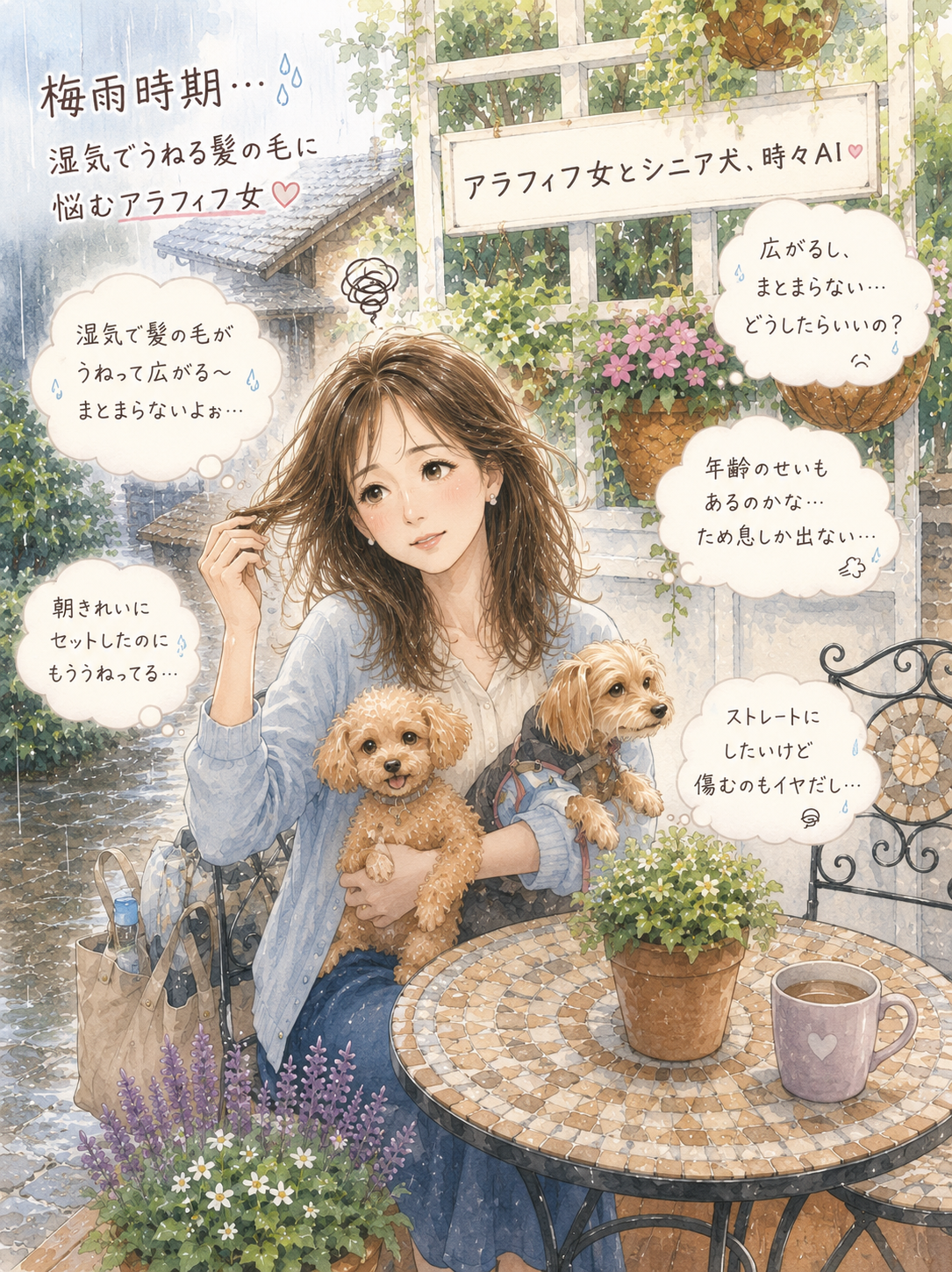 湿気に悩む